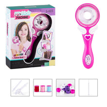 Lade das Bild in den Galerie-Viewer, Girls Electric Automatic Hair Braid DIY Stylish Braiding Hairstyle Tool Twist Braider Machine Weave Roller Pretend Kids Toys
